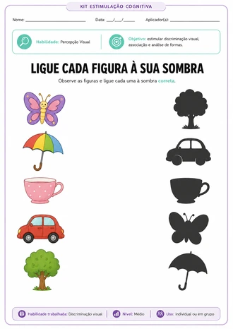 Amostra de atividade de classificação